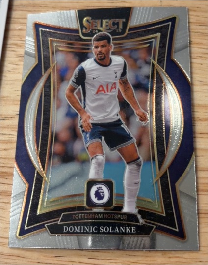 2024-25 Panini Select Premier League #6 Dominic Solanke — front