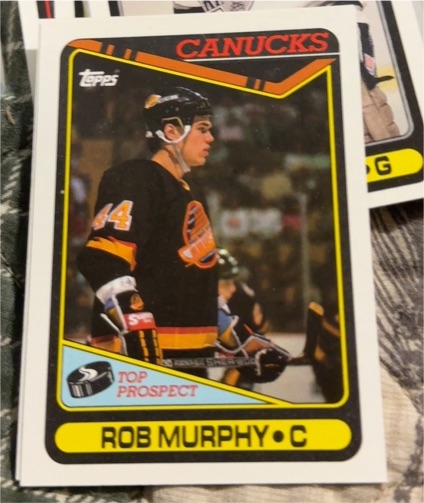 1990-91 Topps #37 Rob Murphy — front