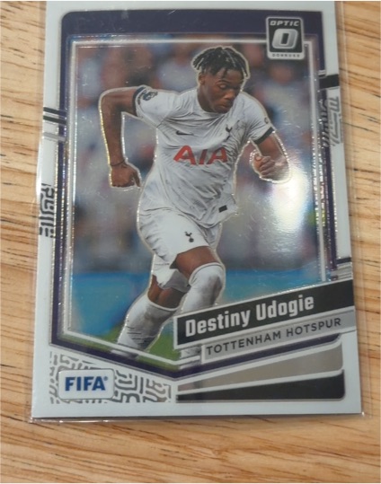 2023-24 Panini Donruss Optic #107 Destiny Udogie — front