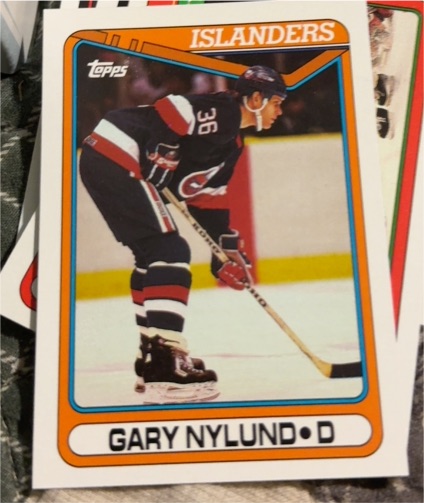 1990-91 Topps #233 Gary Nylund — front