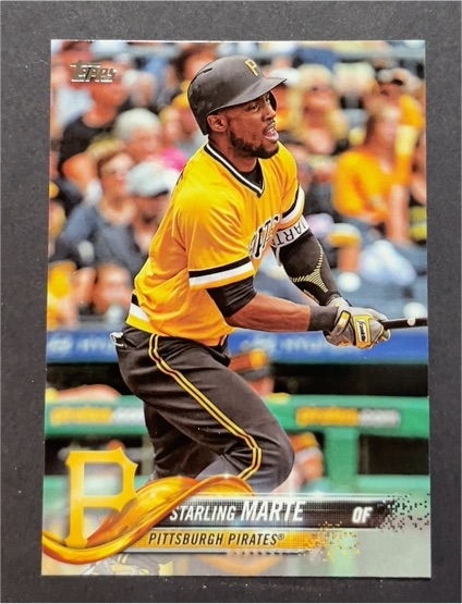 2018 Topps #60 Starling Marte — front