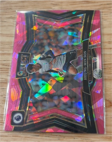 2024-25 Panini Select Premier League #237 Heung-Min Son Field Level Pink Ice Prizm — front