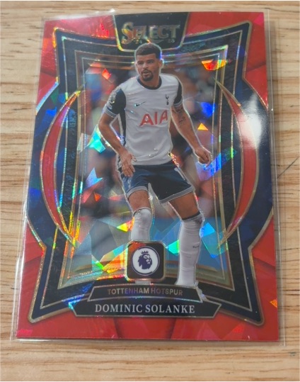 2024-25 Panini Select Premier League #6 Dominic Solanke — front