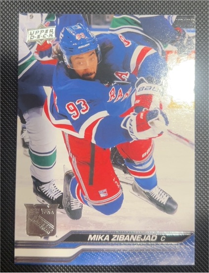 2023-24 Upper Deck #120 Mika Zibanejad — front