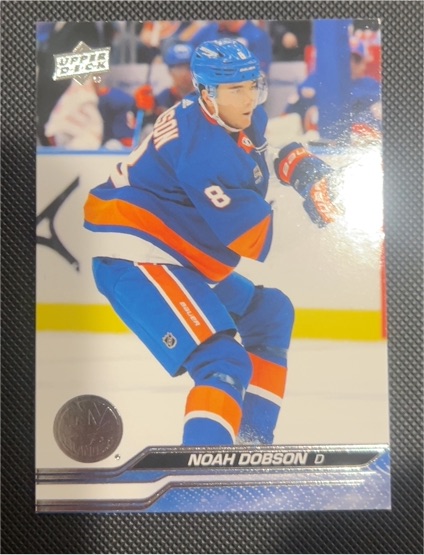 2023-24 Upper Deck #117 Noah Dobson New York Islanders — front