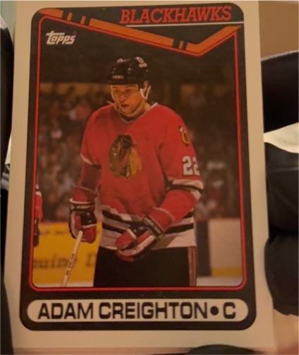 1990 Topps #83 Adam Creighton — front