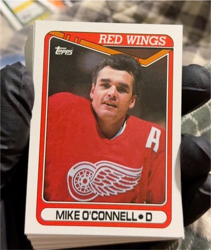 1990 Topps #114 Mike O'Connell — front