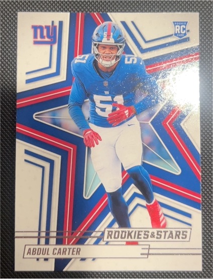 2025 Panini Rookies & Stars #101 Abdul Carter — front