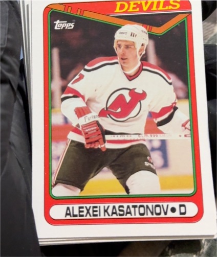 1990-91 Topps #358 Alexei Kasatonov — front