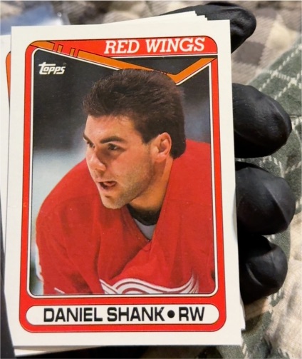 1990-91 Topps #34 Daniel Shank — front