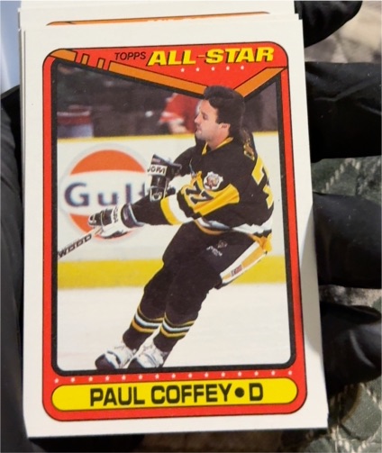 1990 Topps #202 Paul Coffey — front