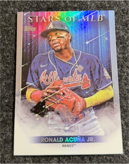 2022 Topps Stars of MLB #SMLB-2 Ronald Acuna Jr. — front