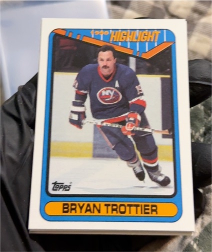 1990 Topps #6 Bryan Trottier — front