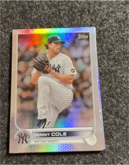 2022 Topps Series 1 #35 Gerrit Cole — front