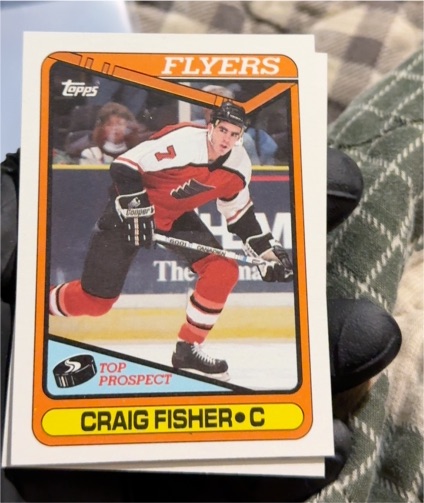 1990-91 Topps #126 Craig Fisher — front