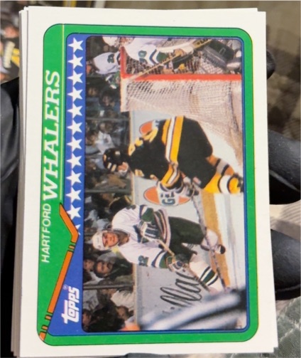1990-91 Topps #144 Brad Shaw — front