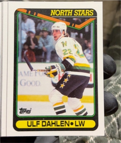 1990-91 Topps #12 Ulf Dahlen — front