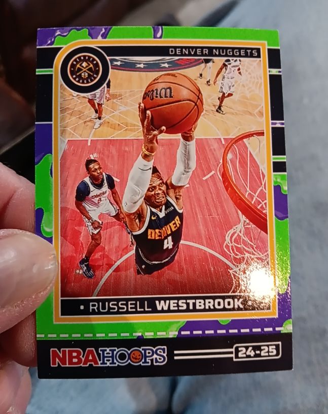 2024-25 Panini Haunted Hoops #201 Russell Westbrook — front
