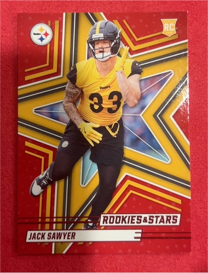 2025 Panini Rookies & Stars #130 Jack Sawyer — front