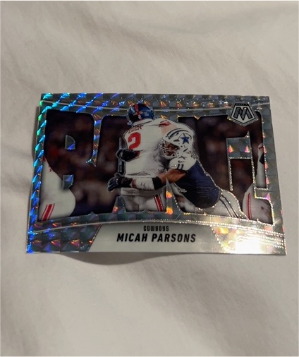2025 Panini Mosaic Bang! #6 Micah Parsons — front