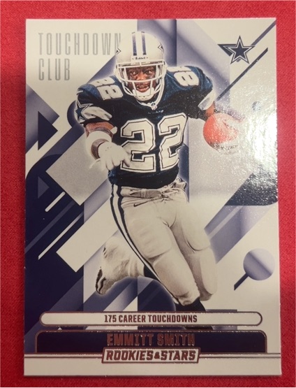 2025 Panini Rookies & Stars Touchdown Club #1 Emmitt Smith — front