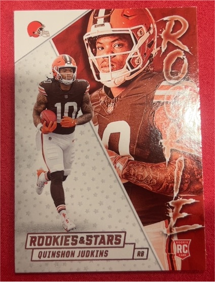 2025 Panini Rookies & Stars #19 Quinshon Judkins — front