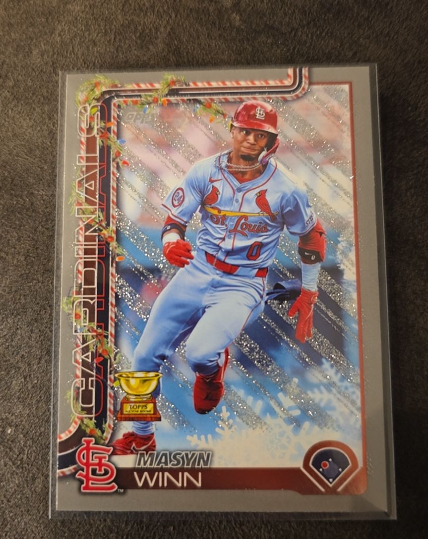 2025 Topps Holiday #H193 Masyn Winn — front