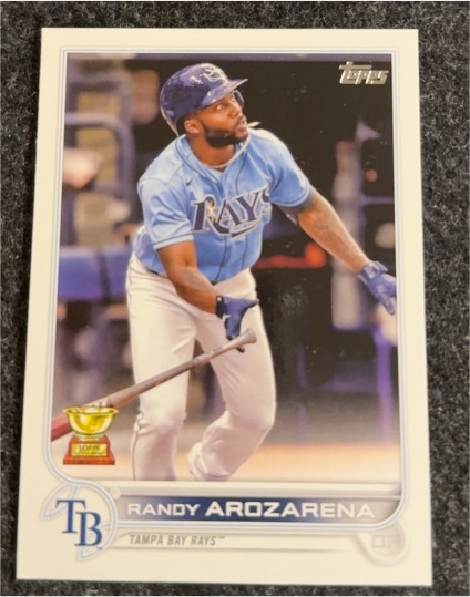 2022 Topps Series 1 #196 Randy Arozarena — front