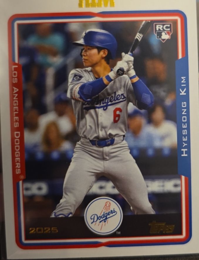 2025 Topps Archives #207 Hyeseong Kim — front