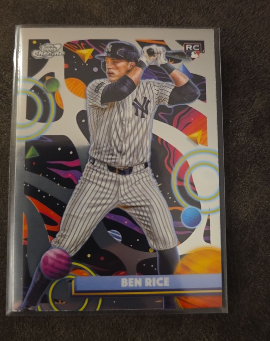 2025 Topps Chrome Cosmic #174 Ben Rice — front