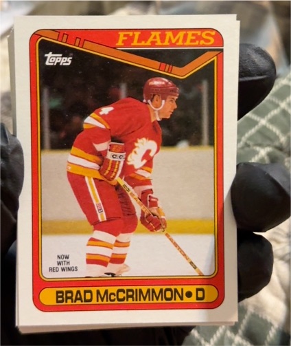 1990-91 Topps #320 Brad McCrimmon — front