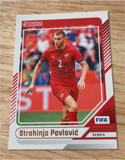 2024-25 Panini Donruss #149 Strahinja Pavlovic Serbia — front