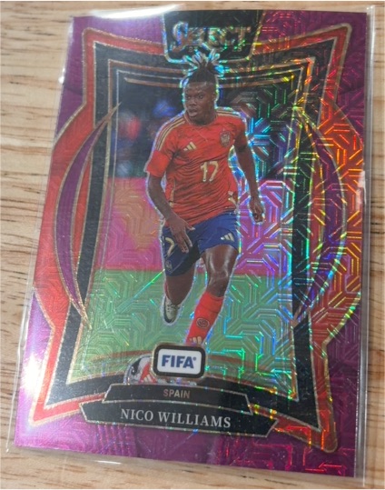 2024-25 Panini Select FIFA #90 Nico Williams — front