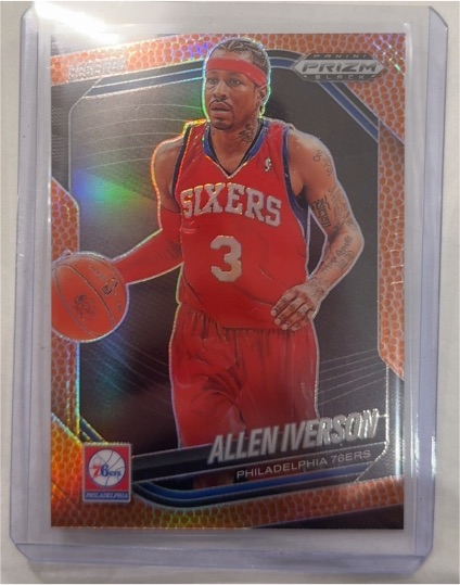 2024-25 Panini Prizm Black #262 Allen Iverson — front