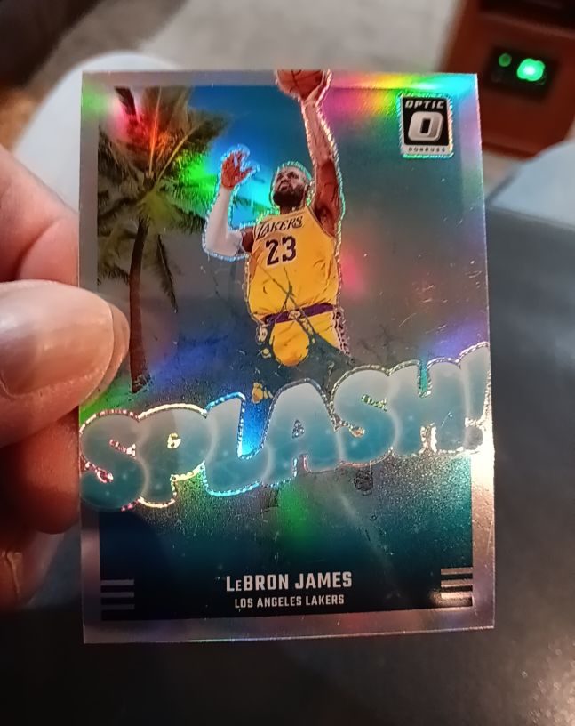 2024-25 Panini Donruss Optic #5 LeBron James — front
