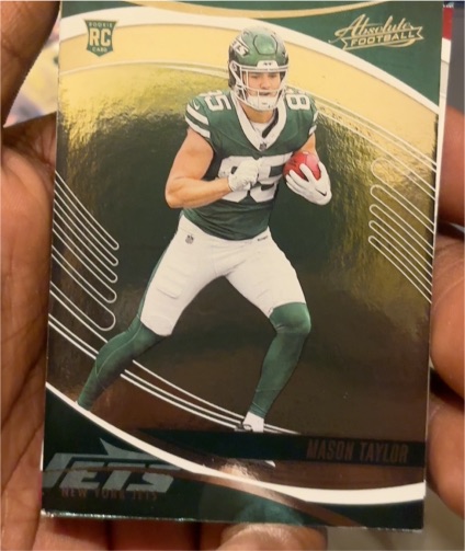 2025 Panini Absolute Football #157 Mason Taylor — front
