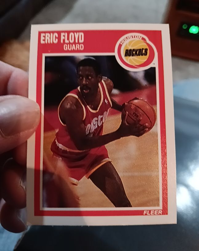 1989-90 Fleer #59 Eric Floyd — front