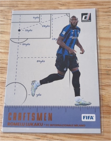 2022-23 Donruss #9 Romelu Lukaku Craftsmen — front