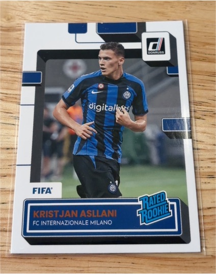 2022-23 Donruss #180 Kristjan Asllani — front