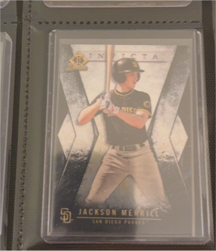 2021 Bowman Chrome Draft Invicta #BI-1 Jackson Merrill — front