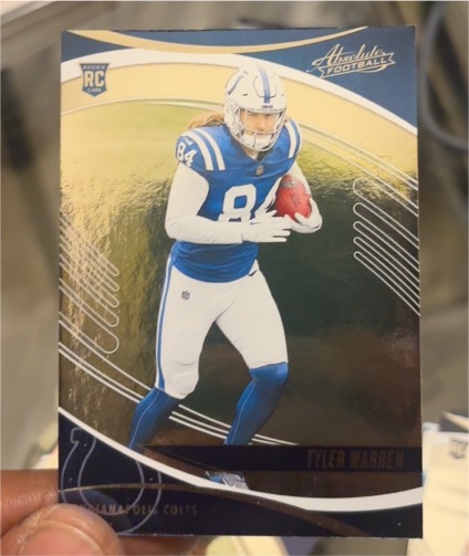 2025 Panini Absolute #195 Tyler Warren — front