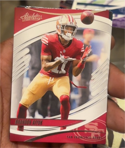 2025 Panini Absolute #88 Brandon Aiyuk — front