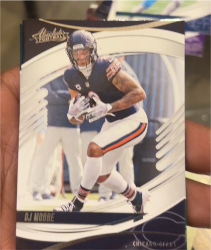 2025 Panini Absolute #30 D.J. Moore — front