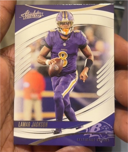 2025 Panini Absolute #97 Lamar Jackson — front