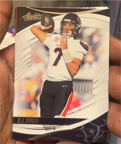 2025 Panini Absolute #46 C.J. Stroud — front