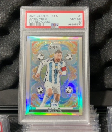 2023-24 Panini Select FIFA #1 Lionel Messi — front