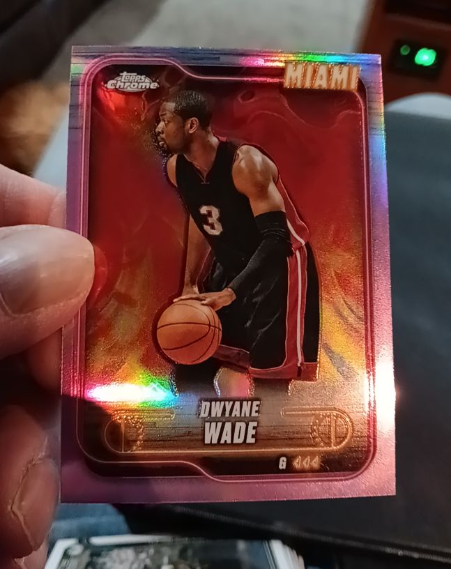 2024-25 Topps Chrome #13 Dwyane Wade — front