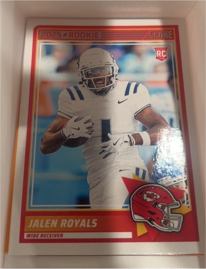 2025 Panini Score #8 Jalen Royals — front
