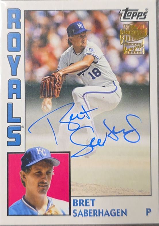 2025 Topps Archives 1984 Fan Favorites #84FFA-BSA Bret Saberhagen — front