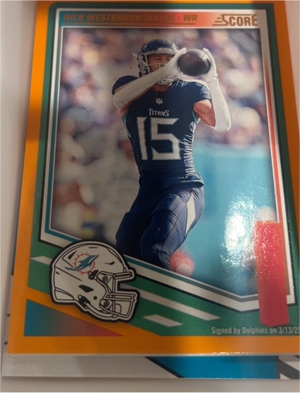 2025 Panini Score #29 Nick Westbrook-Ikhine — front
